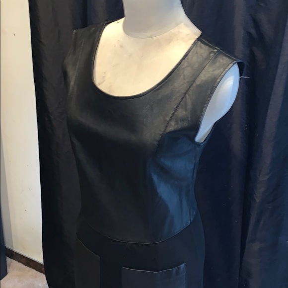 ASOS Black on Black Sleeveless Dress - Picture 3 of 7